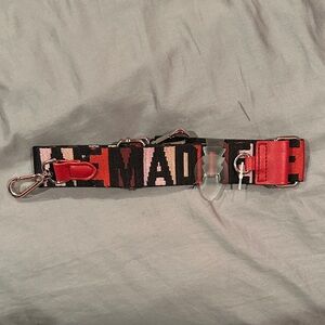 Steve Madden Black and Red Adjustable Strap